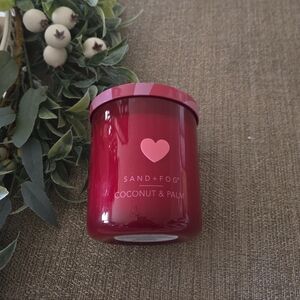Sand + Fog Coconut & Palm Red Candle